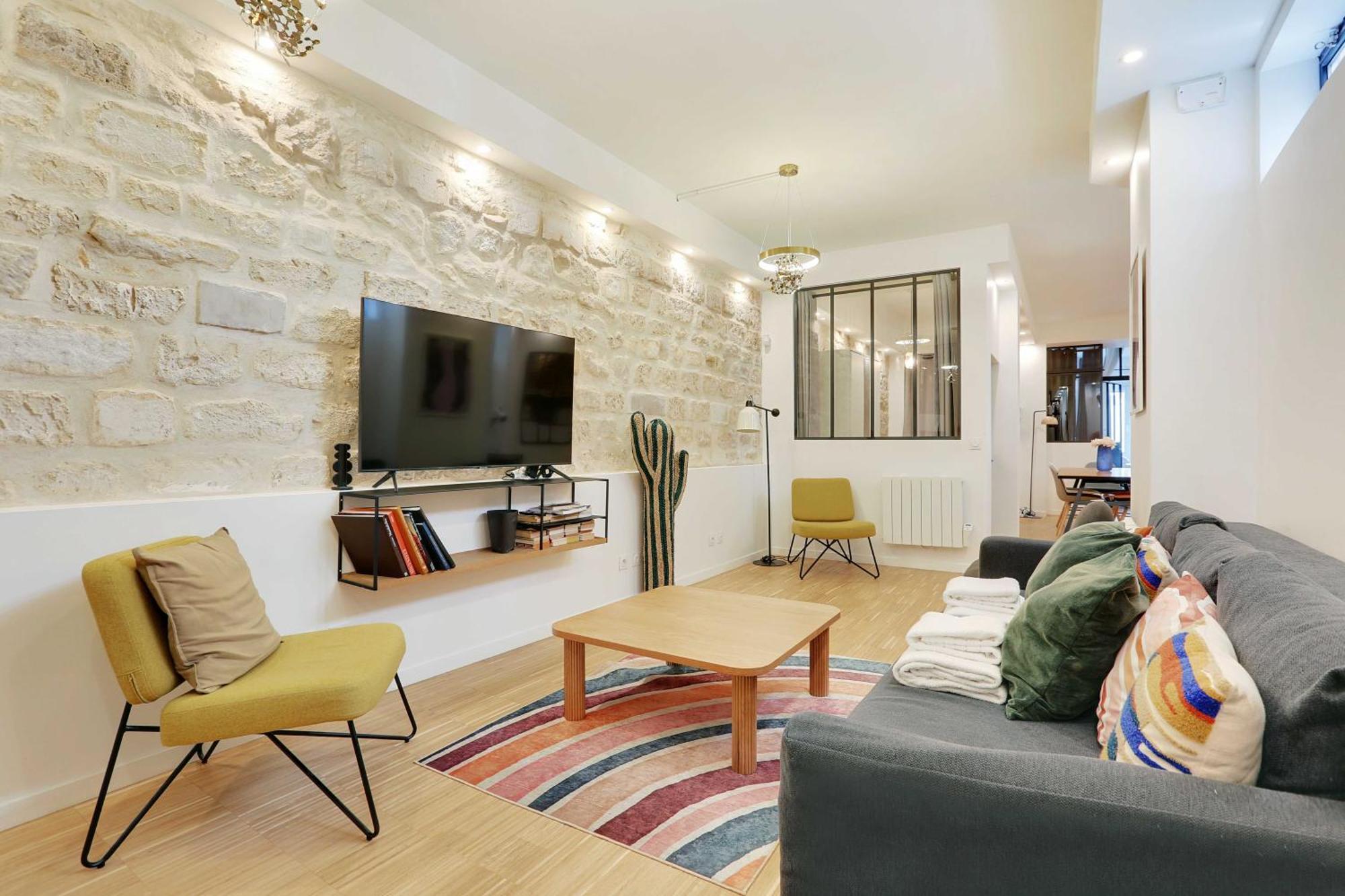 Spacious Apartment - 4Br-10P Montmartre Paris Eksteriør billede